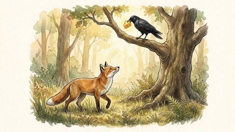 Scene 2 — the same fox